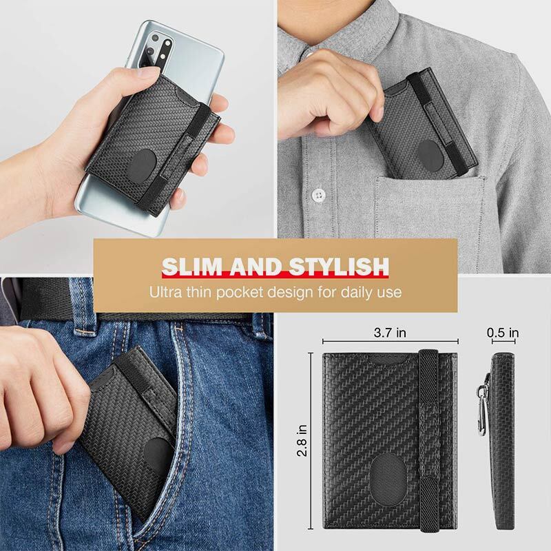RFID Special Function Slot Vintage Slim Wallet