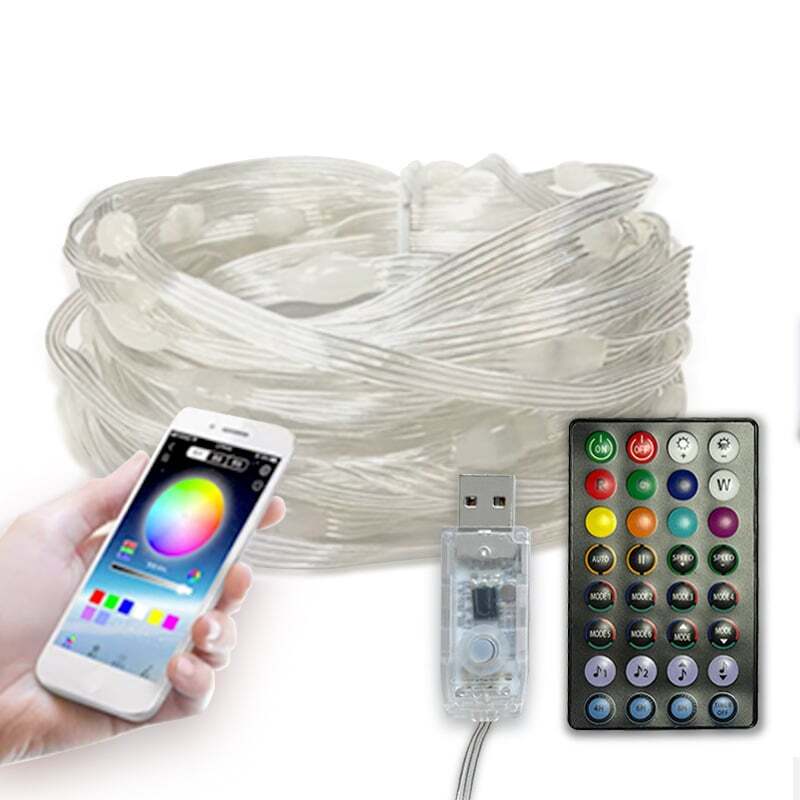2022 New Voice-activated RGB Phantom Light Strings