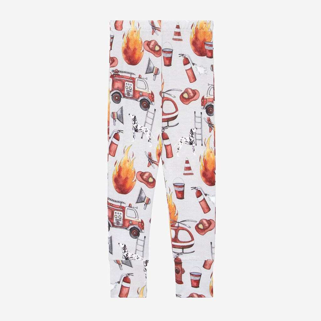 Firemen Long Sleeve Pajamas