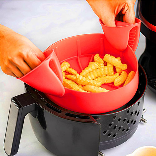 (50% OFF) Air Fryer Silicone Pot