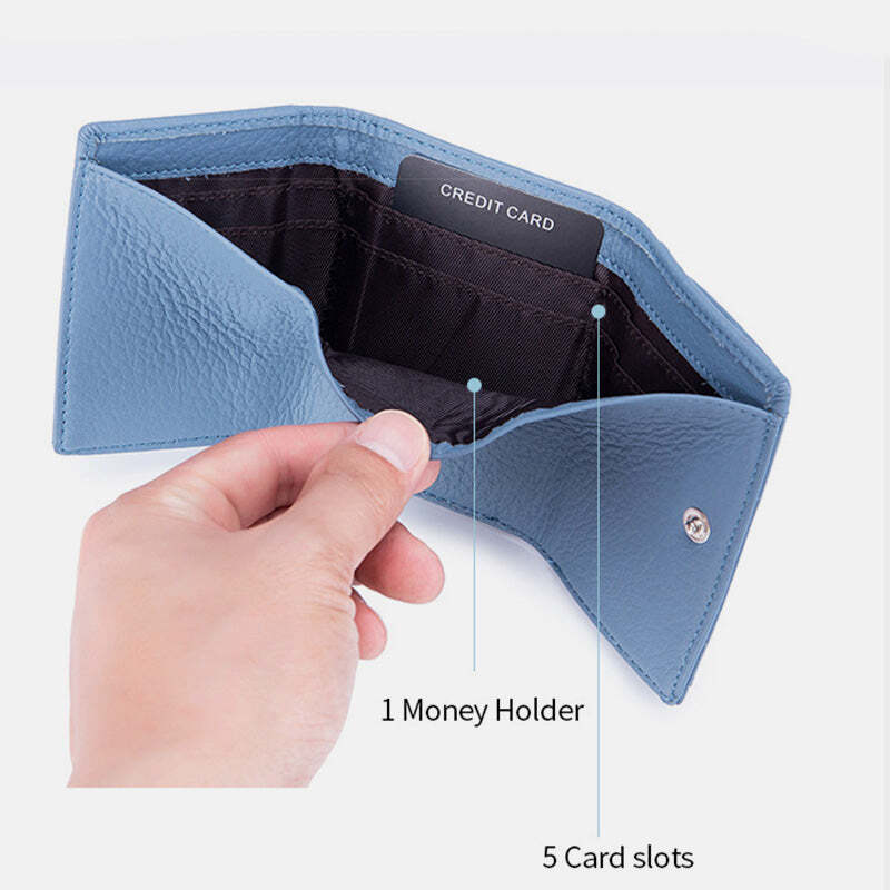 RFID Shield Multi-Function Mini Coin Purse Wallet