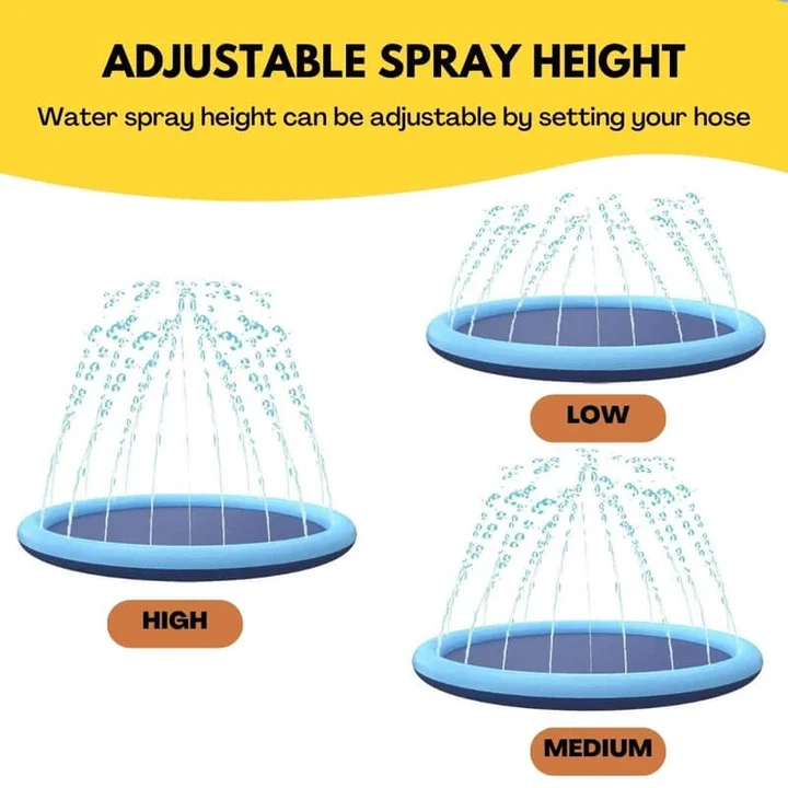 🔥Summer Hot Sale🔥 Dog Splash Sprinkler Pad