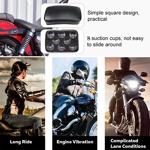 Motorcycle Suction Cup Cushion