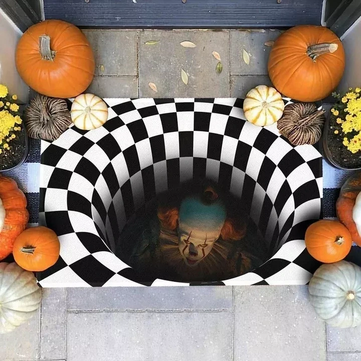 Halloween 3D Hole Doormat