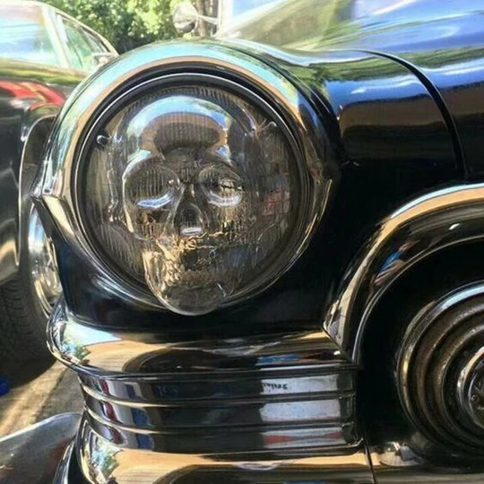 Skull Headlight Covers for Car