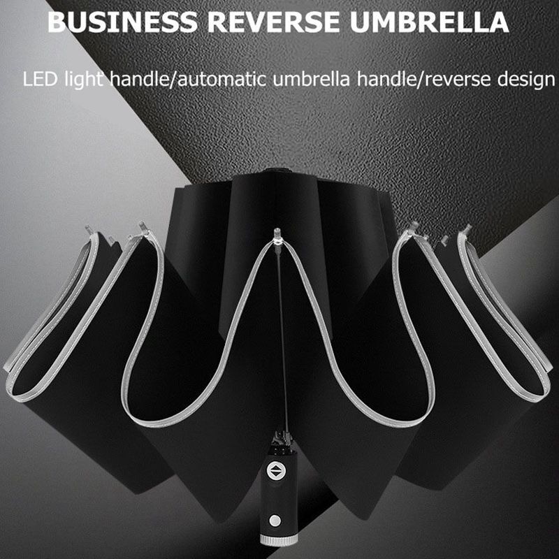 10 Ribs Led Automatic Umbrella