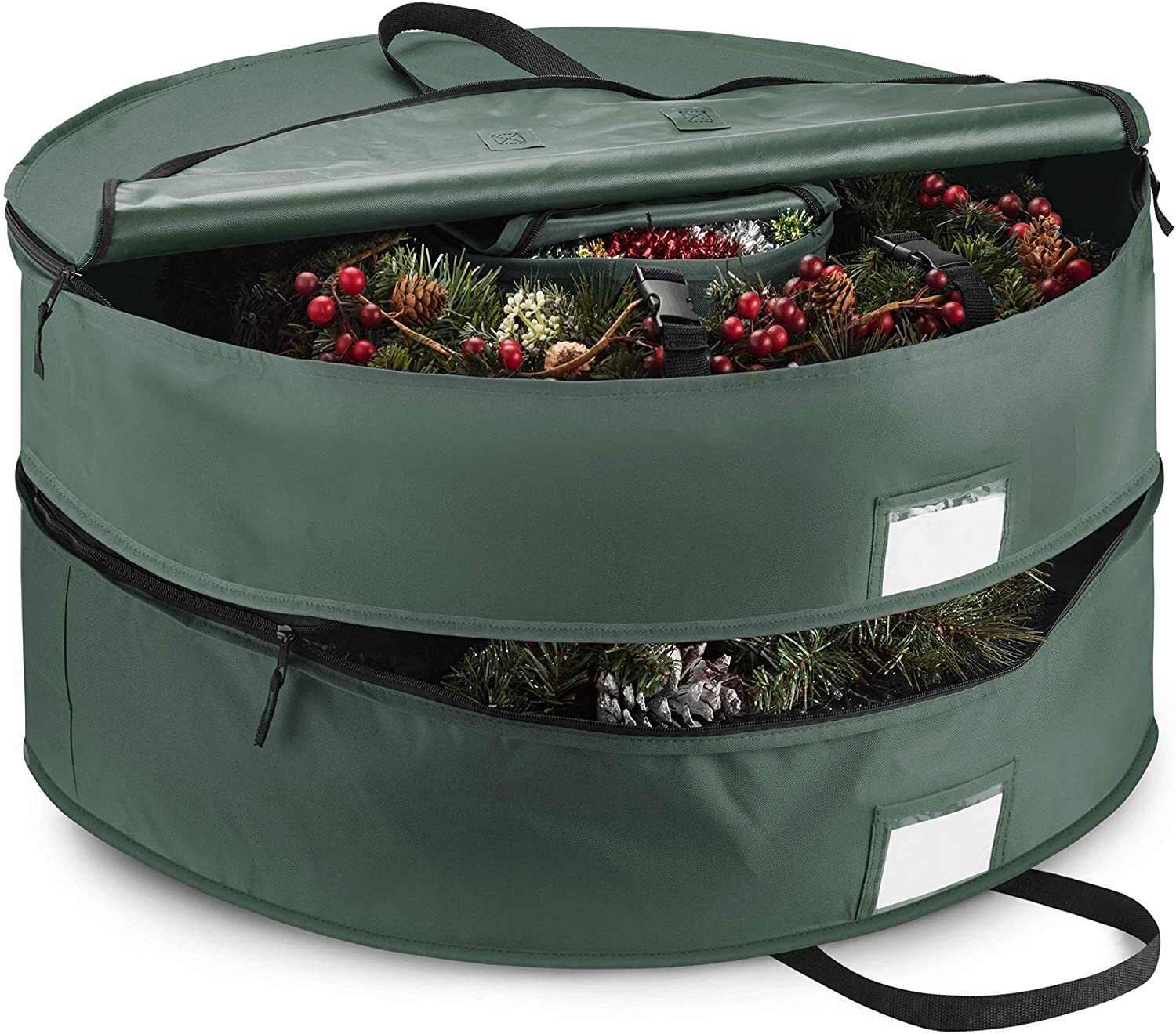 Double Artificial Wreath Storage Bag 24