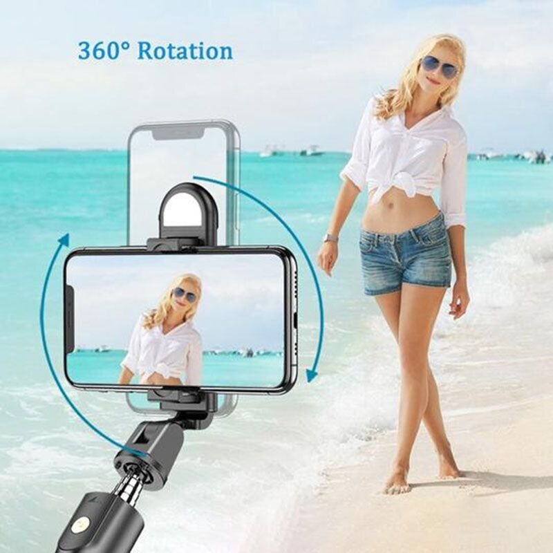 🎅(Sale - 70% Off) 6 in 1 Wireless Bluetooth Selfie Stick 🔥