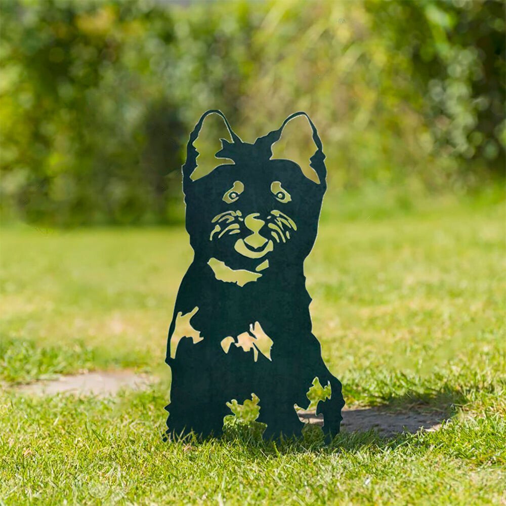 Cairn Terrier Metal Silhouette
