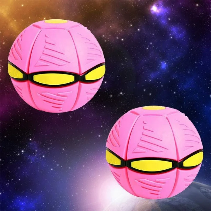 Matex Portable Creative Magic Light Flying Saucer UFO Ball For Kids