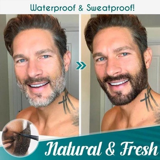 (💥Father's Day Sale💥- 50% OFF) Waterproof Beard Filling Pen Kit