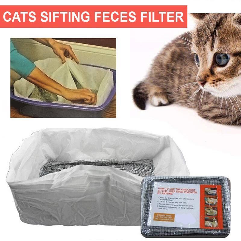 Reusable Cat Litter Tray Liners Set