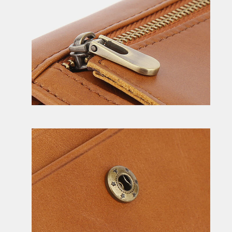 RFID Anti-theft Elegant Wallet With Metal Ring
