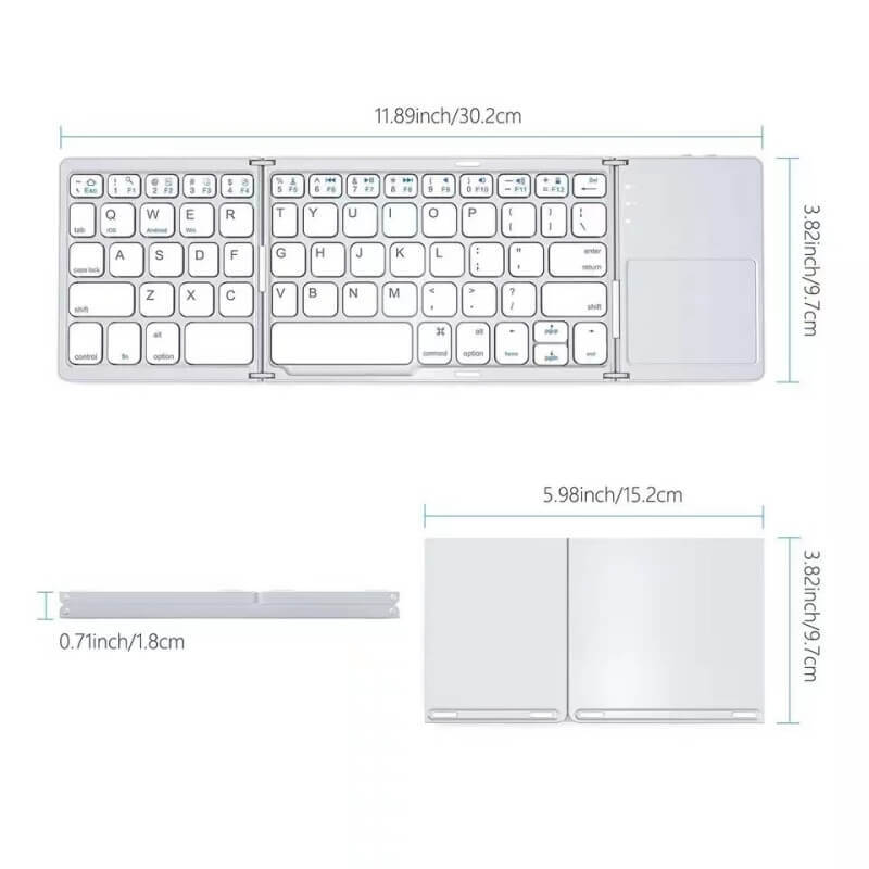 Mini Folding Keyboard
