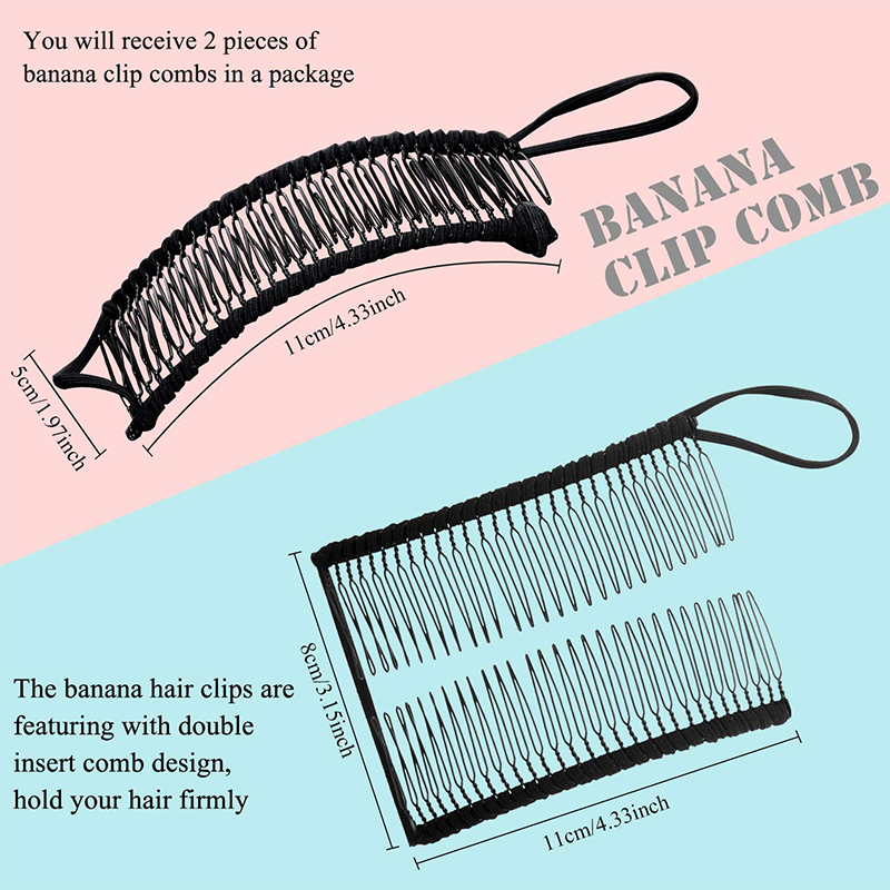 🔥50%OFF🔥Vintage Banana Hair Clip(Buy 1 Get 1 Free)