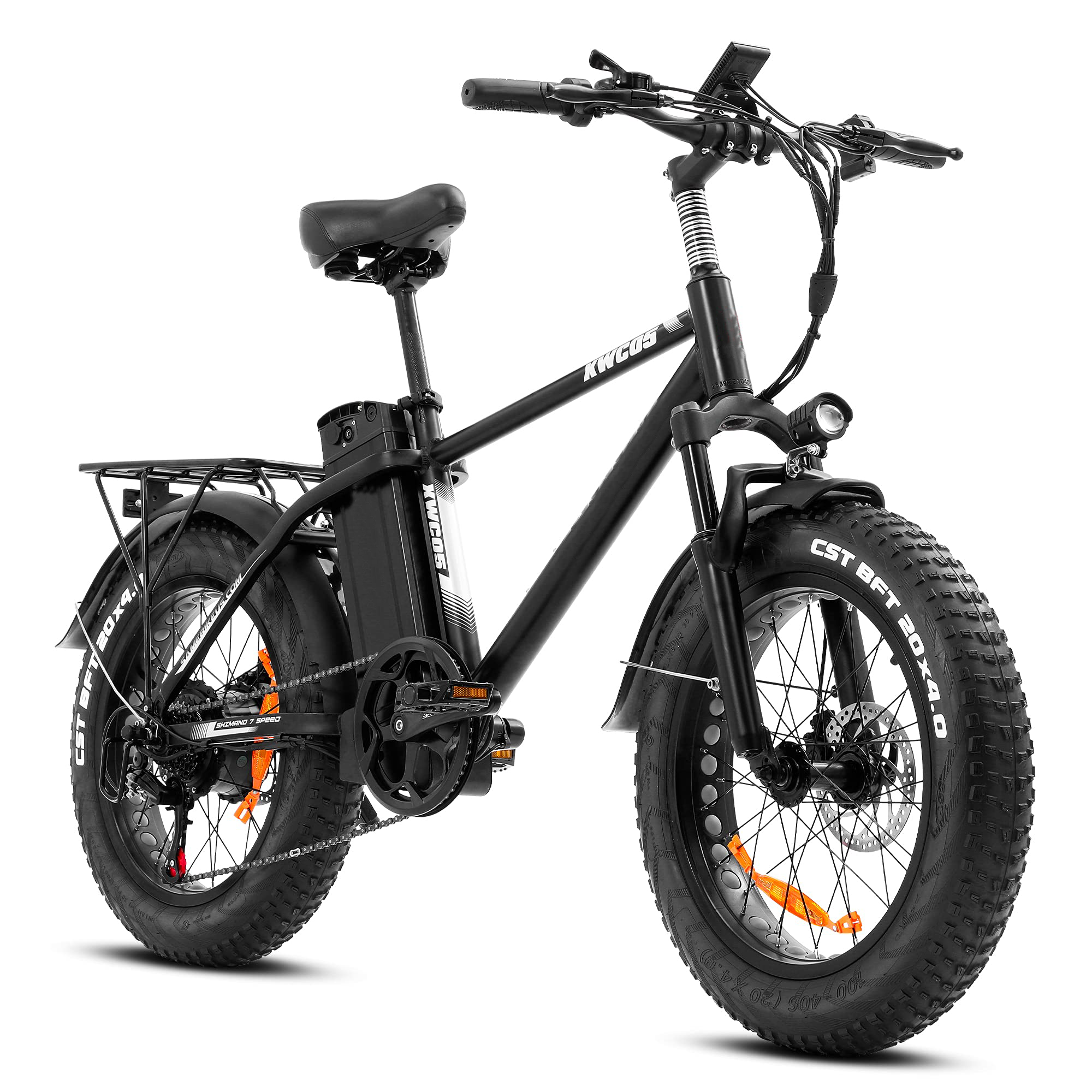 ✨750W Moc 4-calowy rower elektryczny z grubymi oponami✨