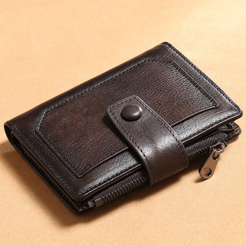 RFID Leather Multifunctional Large-capacity Wallet