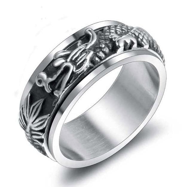 CHINESE DRAGON ROTATABLE -RING