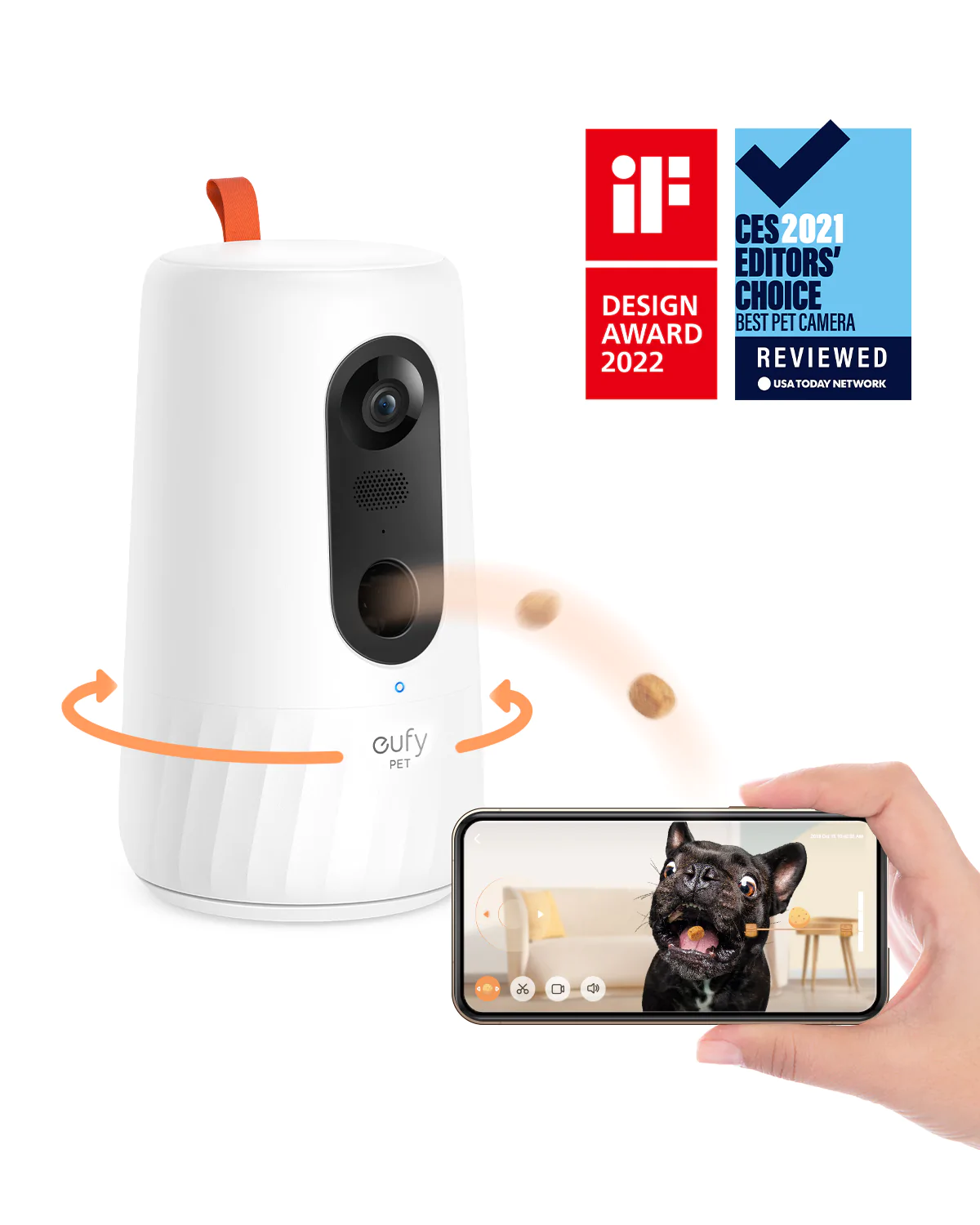 Pet Camera for Dogs and Cats