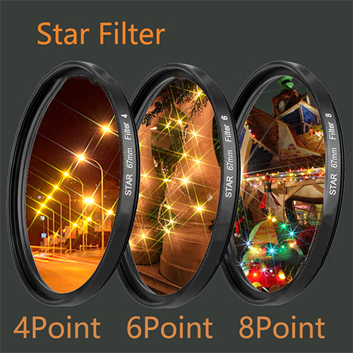Star-Effect Starburst Lens Filter