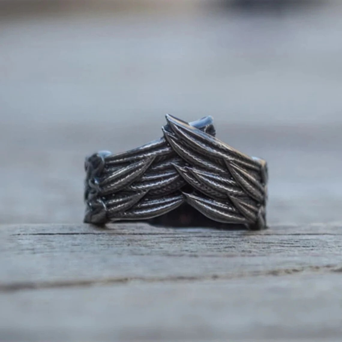 Raven wing - Norse and Viking Ring