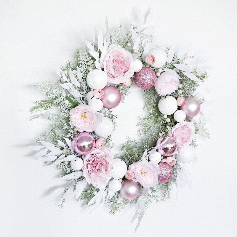 Christmas Rose garland/wreath