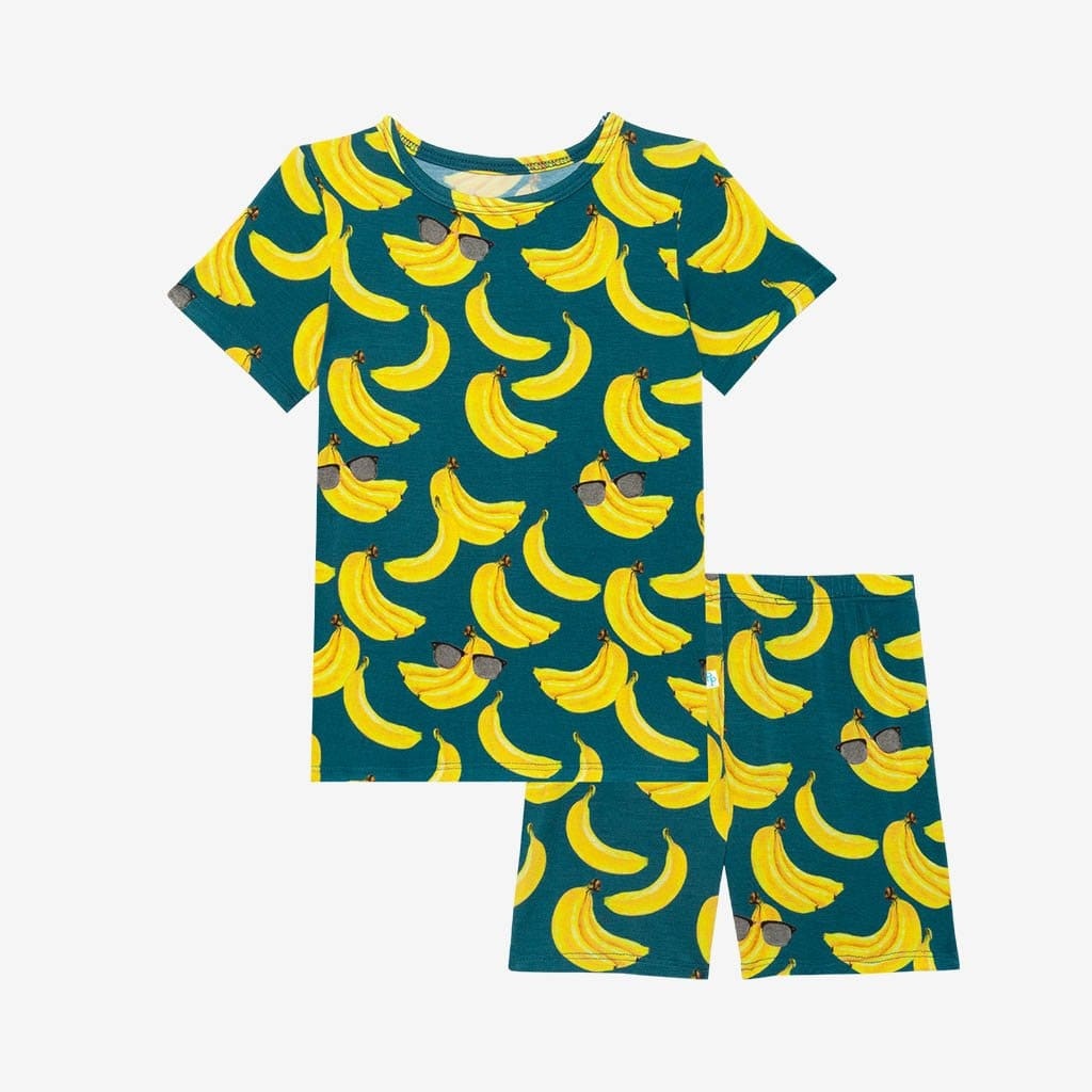 Bananas Short Sleeve Short Pajamas