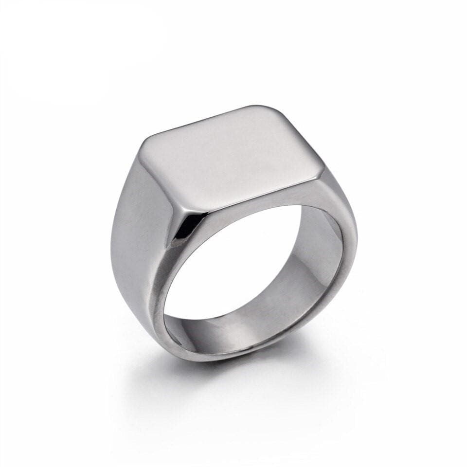EMPTY SILVER -RING