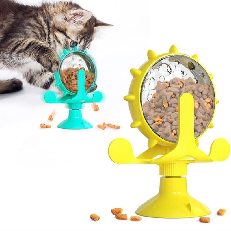 (50% OFF) Turntable Wheel Food Leaking Pet Toys