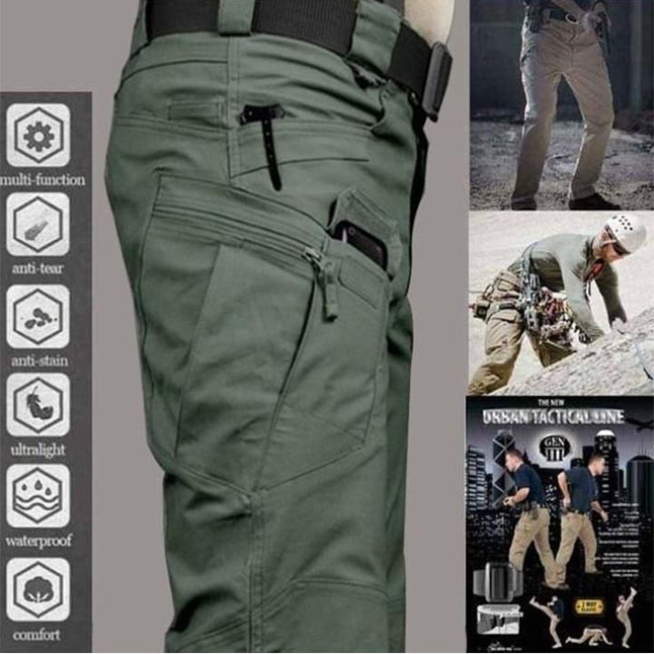 2021 Newest Tactical Unisex Multifunctional Waterproof Tactical Pants