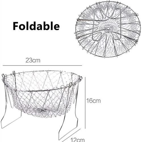 Foldable Cooking Basket
