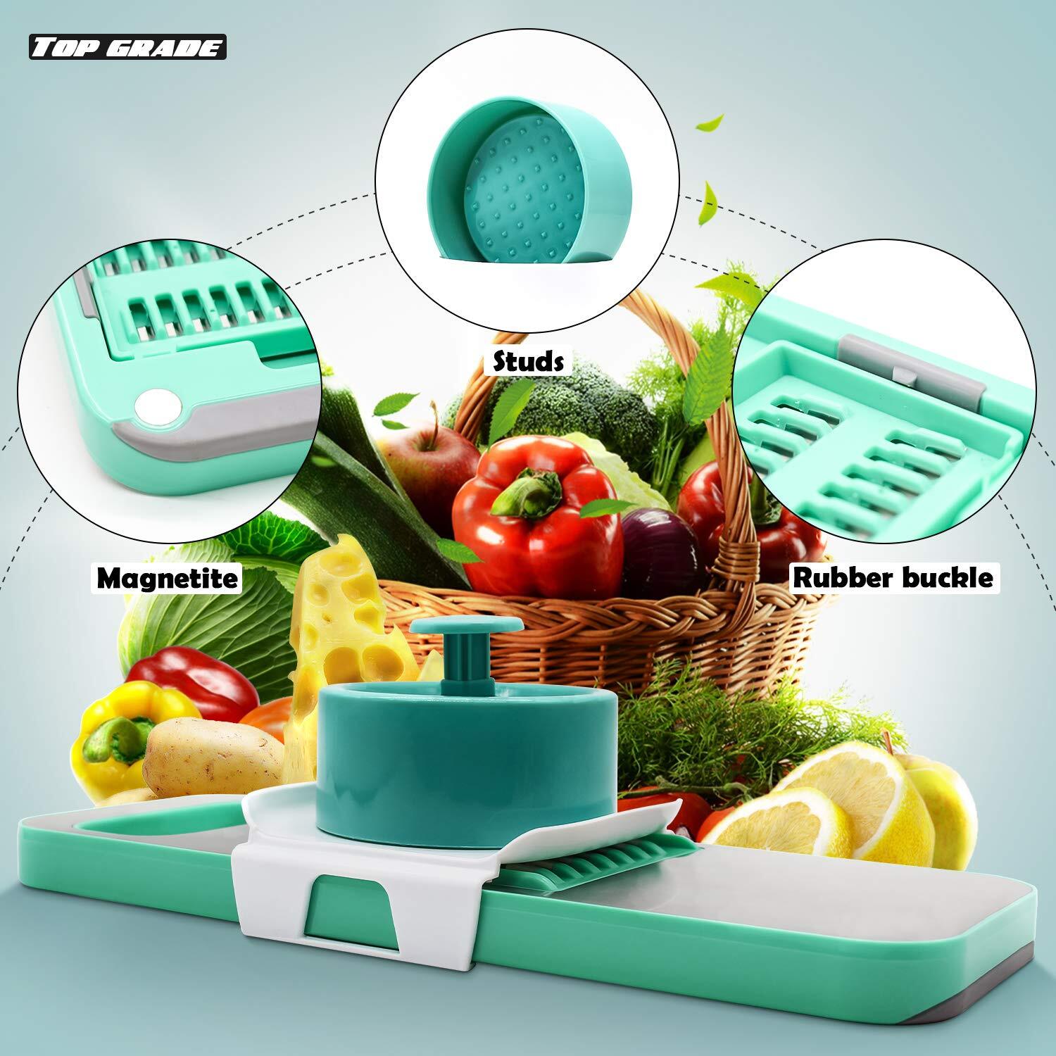 3 in 1 Stainless Steel Vegetable Graters with