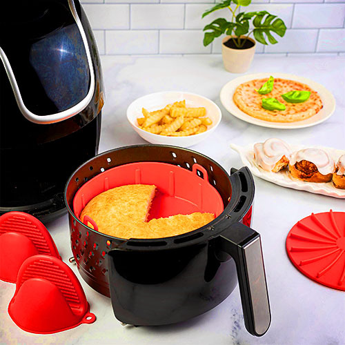 (50% OFF) Air Fryer Silicone Pot