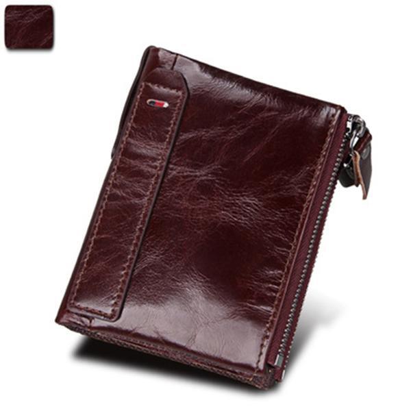 Men's Genuine Leather RFID Wallet
