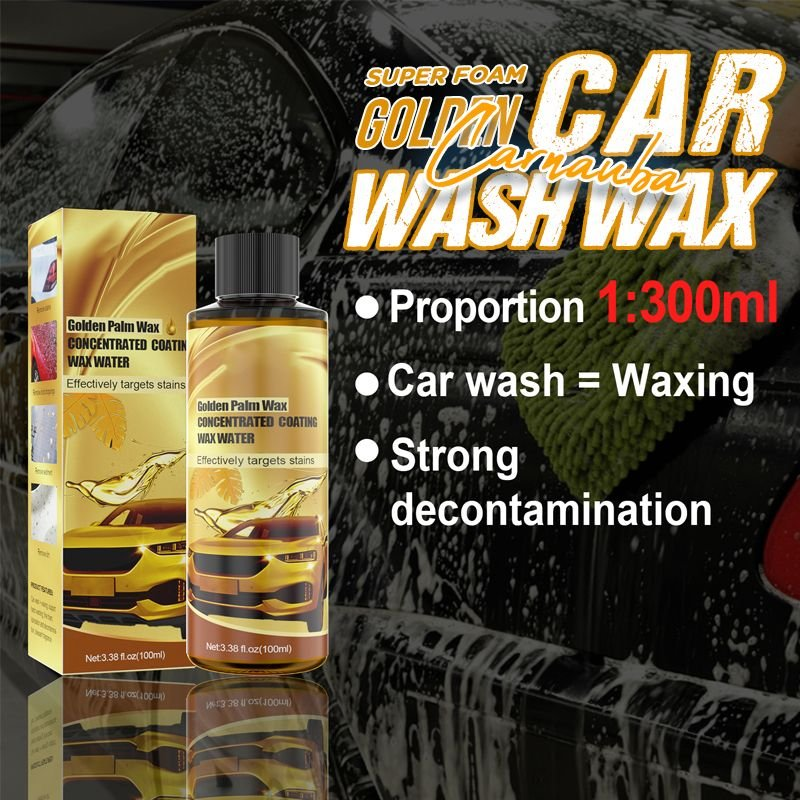 🔥Hot Sale🔥Golden Carnauba Car Wash Wax