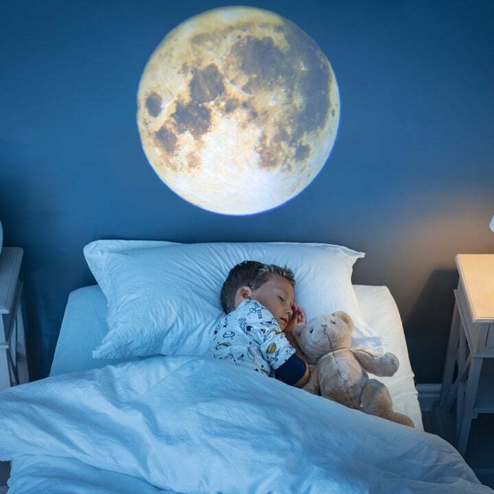 Moon Earth Projection LED Lamp