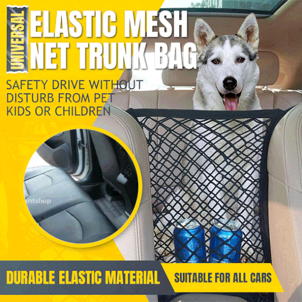 （✨Car must-have✨）Universal Elastic Mesh Net Trunk Bag