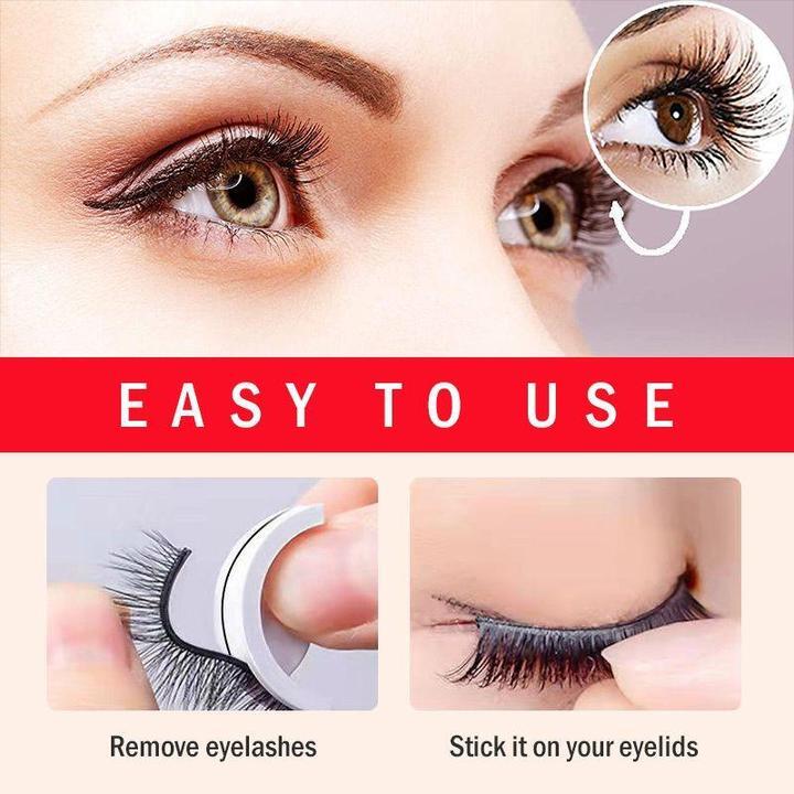 (50% OFF)Reusable Self-Adhesive Eyelashes