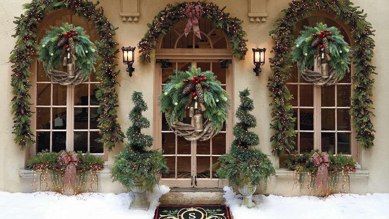 Farmhouse Christmas Wreath, Boho Wreath, Holiday Wreath