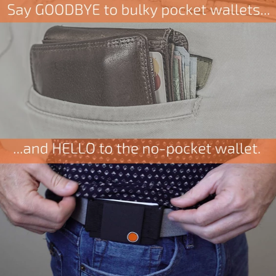 Minimalist Clip-On Invisible Wallet