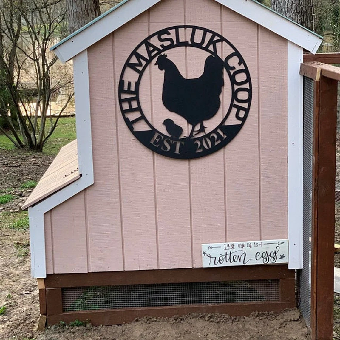 Custom Hen House Sign