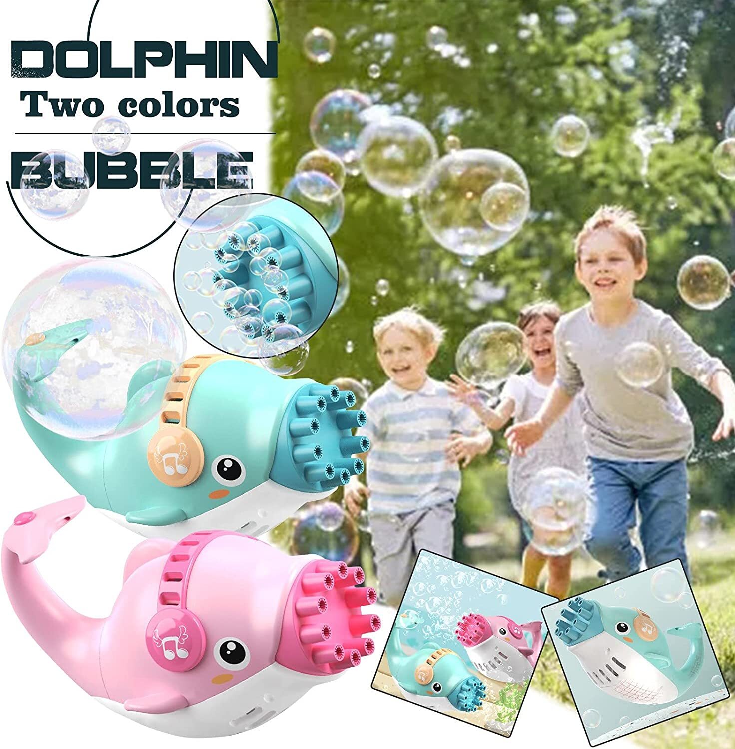 Automatic Dolphin Bubble Machine