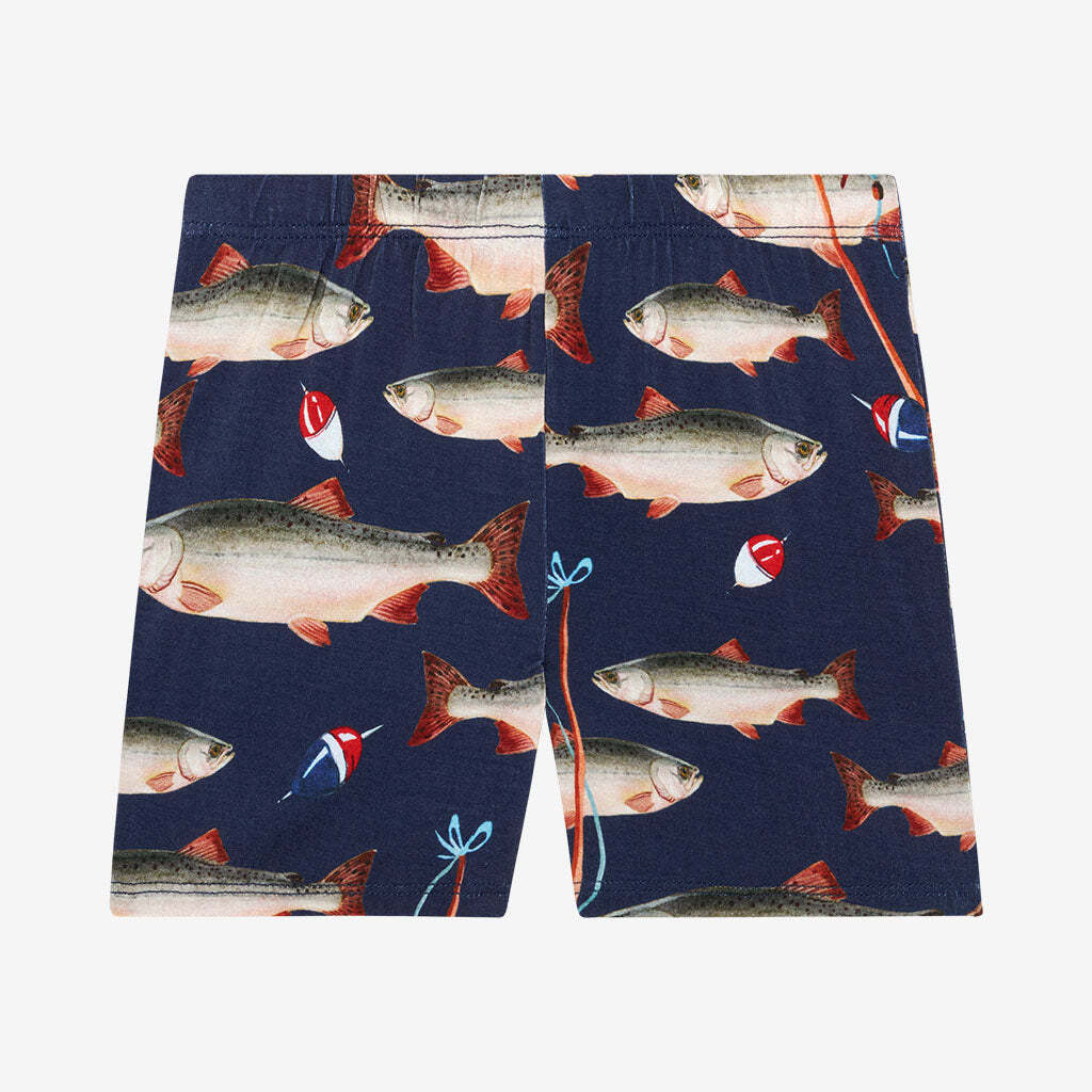 Posh Fishing Short Sleeve Short Pajamas