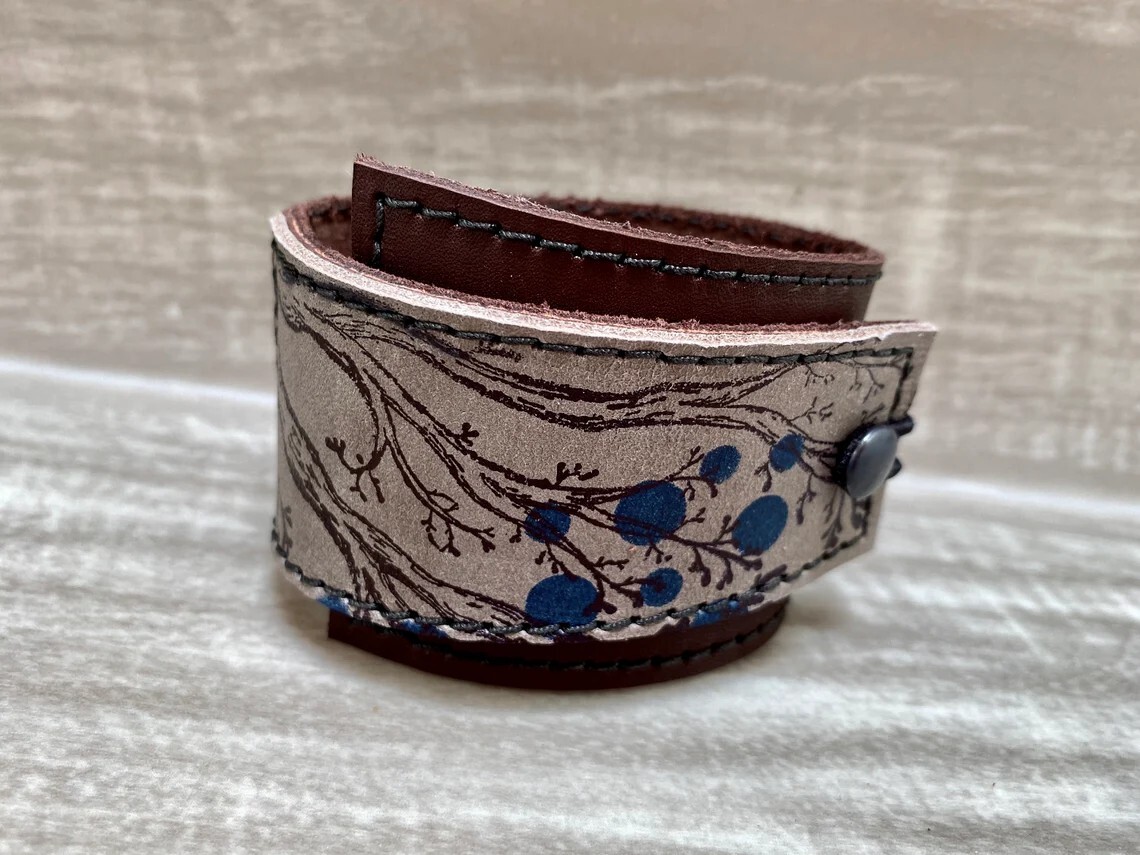 Leather Cuff - Wrap Bracelet