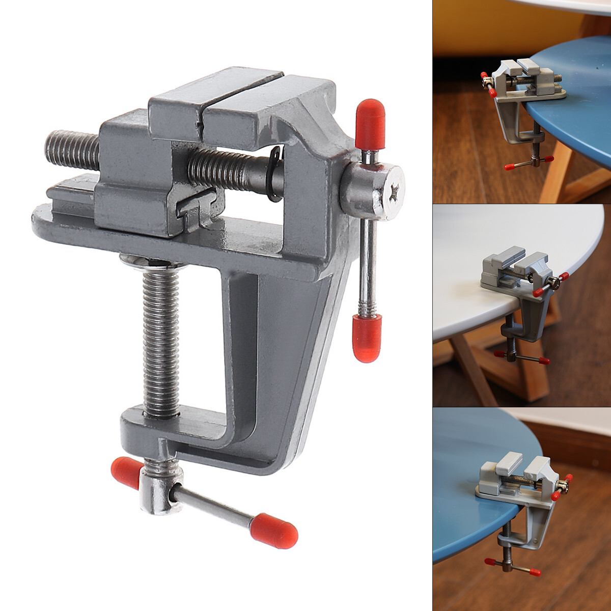 Universal Rotate 360° Work Clamp-on Vise