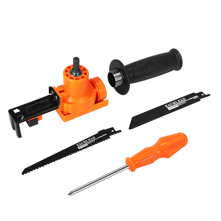 Cordless Reciprocating Saw Adapter With 2 Kinds Of Blades