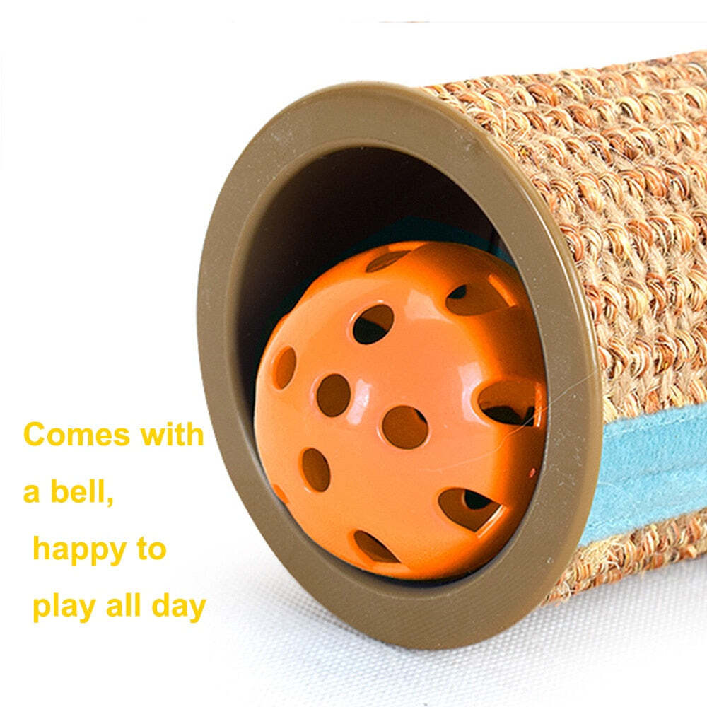 Rolling Bell Cat Scratching Toy