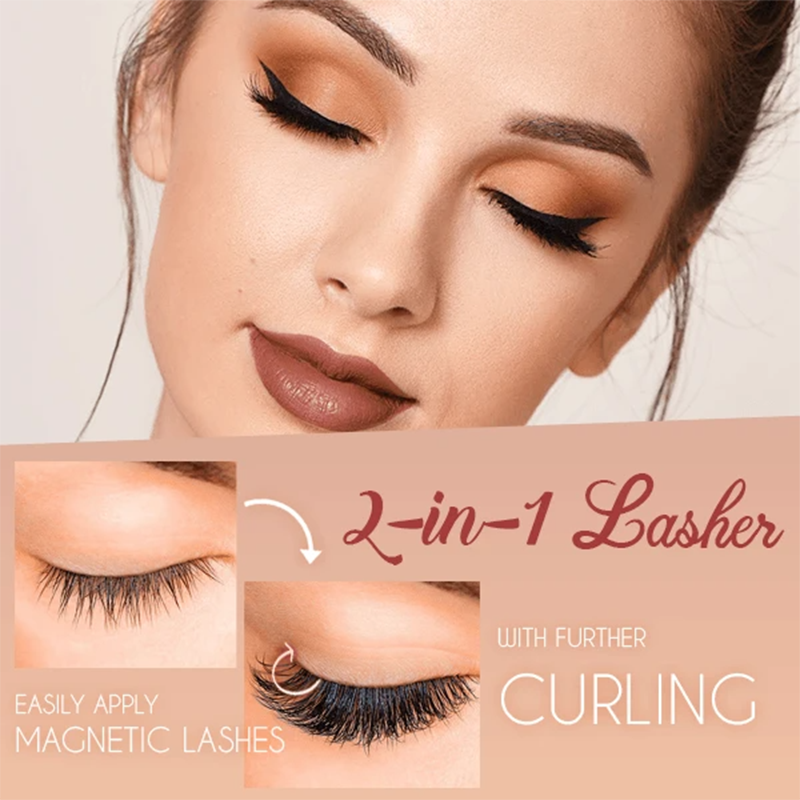 2022 Newest Reusable 8D Quantum Magnetic Eyelashes with Soft Magnet Technology
