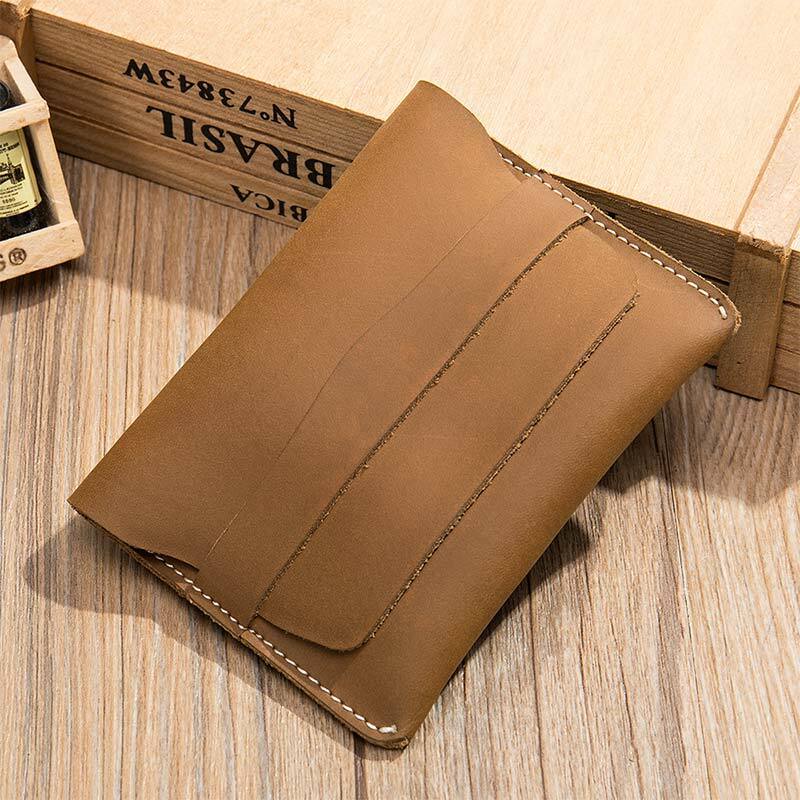 Vintage Hand-made Genuine Leather Purse