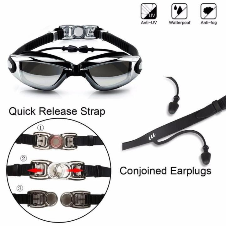 Professional myopia Anti-fog Swimming Goggles